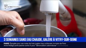 À Vitry-sur-Seine, ces habitants sont privés d'eau chaude depuis trois semaines