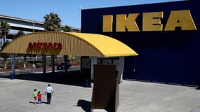 Magasin Ikea en Californie. (illustration)