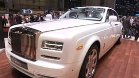 La Rolls-Royce Phantom version Serenity, un modèle d'exception au Salon de Genève