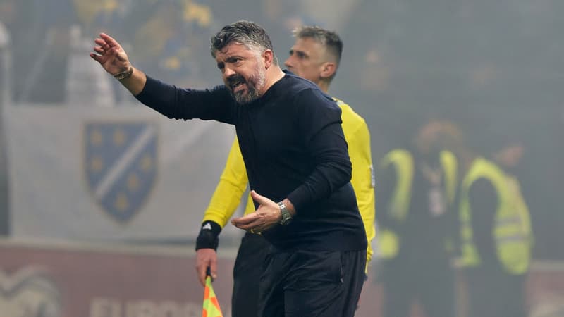 "Un fou dirait oui": l'improbable situation de Gattuso, qui pourrait jouer les "bouche-trous" avec l'Italie jusqu'en juin