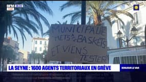 La Seyne-sur-Mer: 1600 agents territoriaux se mobilisent pour dénoncer l'augmentation de leur temps de travail