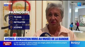 Hyères: plus de 70 œuvres de Miro exposées au musée de la Banque