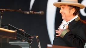 Bob Dylan sur scène en juillet 2012