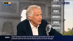 Dominique de Villepin face à Jean-Jacques Bourdin en direct