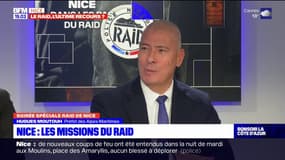 "Ils se déploient partout": Hugues Moutouh indique le rayonnement d'action des hommes du Raid de Nice