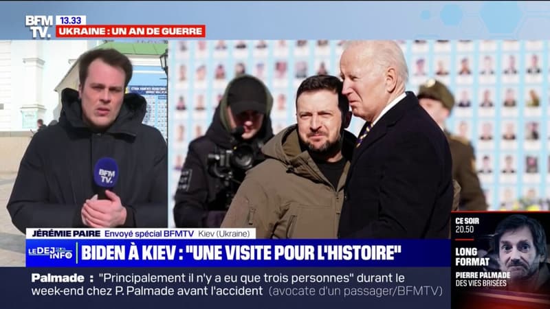 Joe Biden a quitté Kiev après sa visite surprise