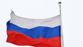 Un drapeau de la Russie à Moscou le 13 mars 2018 (photo d'illustration) 