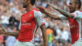 Olivier Giroud et Mathieu Debuchy
