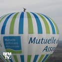  Debout sur une montgolfière à 1000 mètres du sol, ce Français bat un record du monde 