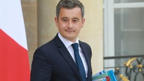 Gérald Darmanin à l'Elysée le 15 juillet 2020