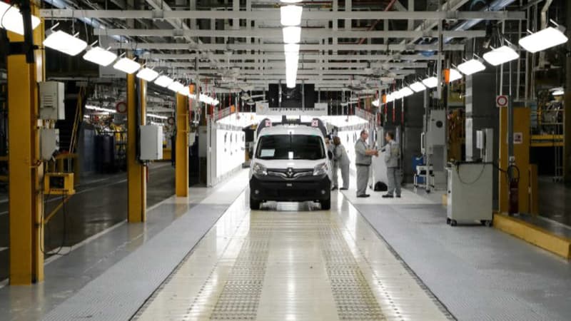 Le constructeur automobile Renault ce mercredi ses activités de production en France.