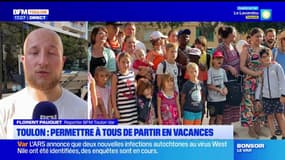 Toulon: le Secours populaire permet à toutes les familles de partir en vacances