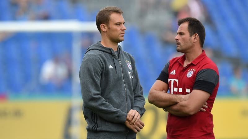 Manuel Neuer et Toni Tapalovic en 2016.