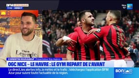 Ligue 1: le Gym repart de l'avant après sa victoire contre le Havre