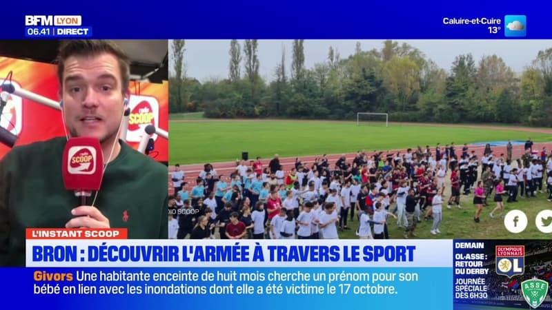 Bron: découvrir l'armée à travers le sport