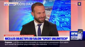 Nice: Frédéric Michalak revient sur les objectifs du salon Sport Unlimitech