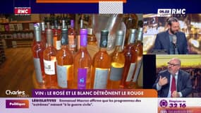 Vin : le rosé et le blanc détrônent le rouge