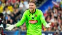 Marcin Bulka, gardien de Nice, lors de la finale de Coupe de France le 7 mai 2022