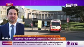 Urgences sous tension : "Les années se suivent et se ressemblent", synthétise Arnaud Robinet, président de la fédération hospitalière de France
