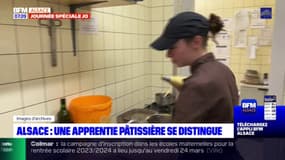 Alsace: une apprentie pâtissière sur le podium du MAF