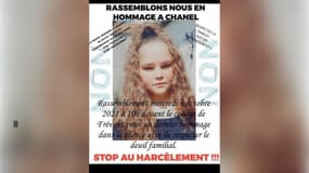 Un rassemblement est prévu le mercredi 6 octobre en hommage à Chanel, une adolescente de 12 ans qui s'est suicidé à Frévent (Pas-de-Calais). 