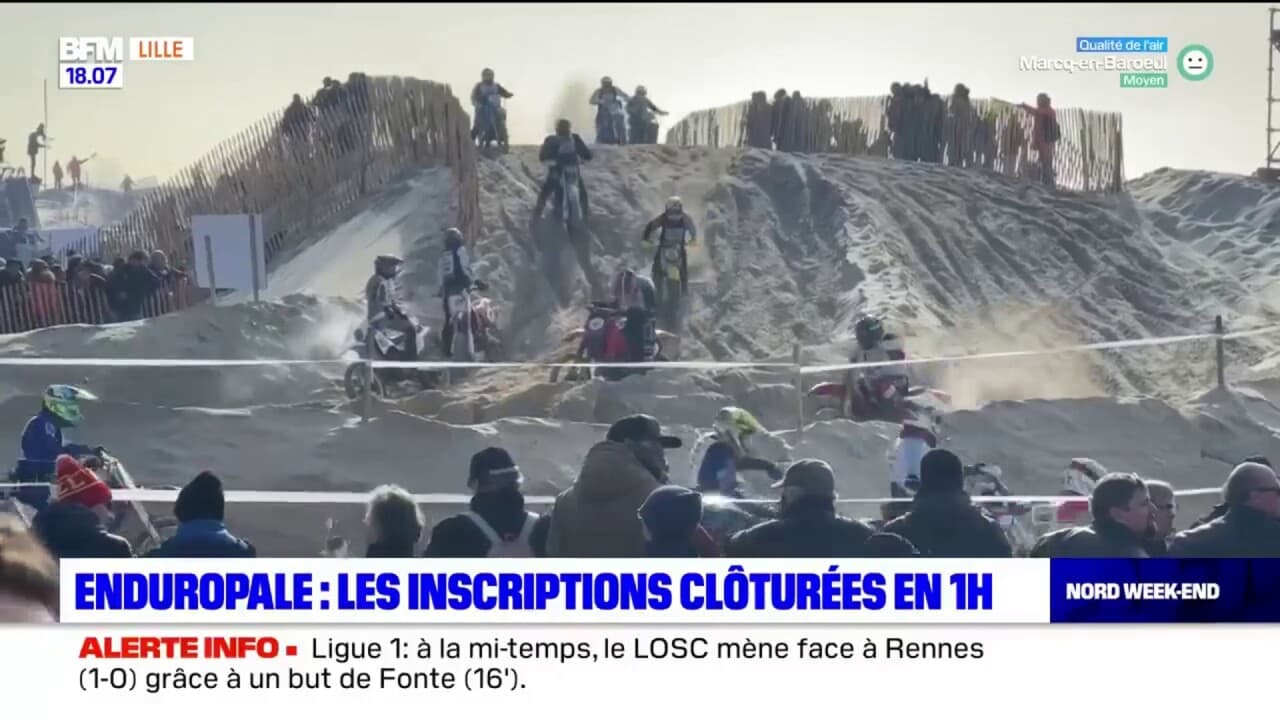 Enduropale du Touquet les inscriptions clôturées en une heure