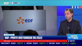 EDF: perte historique en 2022