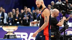 Evan Fournier après France-Espagne.