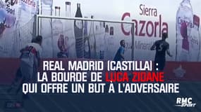 Real Madrid : La bourde de Luca Zidane avec la Castilla qui offre un but à l'adversaire