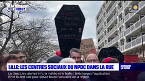 Lille: 3.000 manifestants pour demander des subventions supplémentaires aux centres sociaux