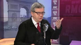 Jean-Luc Mélenchon était l'invité de Jean-Jacques Bourdin vendredi 3 décembre. 