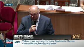 Loi alimentation: "Nous devons trouver des solutions entre ceux qui veulent que rien ne bouge et ceux qui veulent que tout bouge", déclare le ministre de l'Agriculture