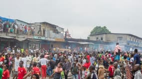 Manifestation au grand marché de Kinshasa le 9 juin 2020