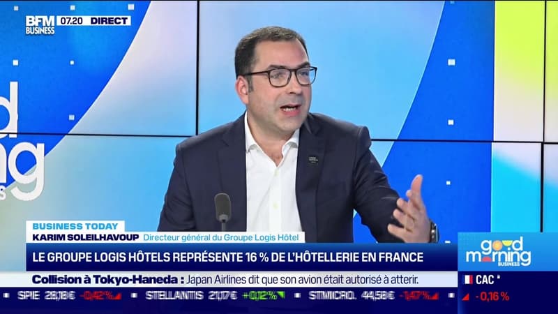 Karim Soleilhavoup (Groupe Logis Hôtels) : Le Groupe Logis Hôtels représente 16% de l'hôtellerie en France - 03/01