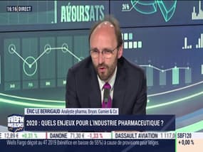 Éric Le Berrigaud (Bryan, Garnier & Co) : Les enjeux pour l'industrie pharmaceutique en 2020 - 14/01