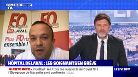 Hôpital de Laval: les soignants en grève - 18/08