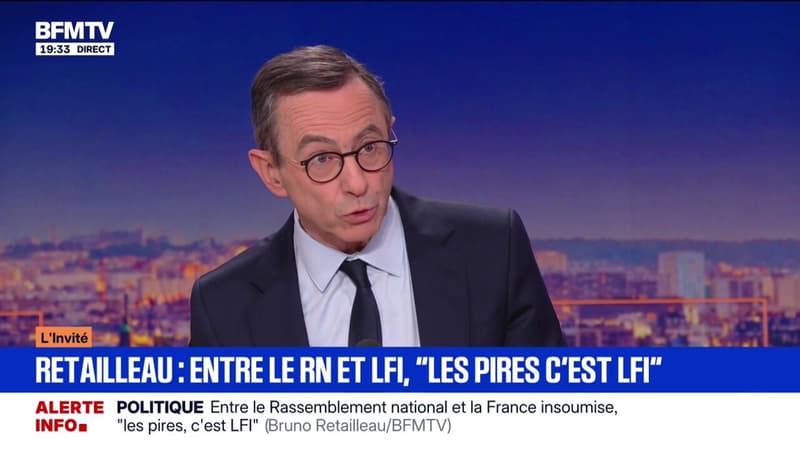 Présidentielle 2027: "Mon rôle et mon devoir, c'est de contribuer à redresser le pays que j'aime", assure Bruno Retailleau (LR)
