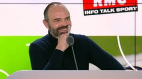 L'ancien Premier ministre Édouard Philippe au micro de RMC, le 23 février 2021