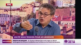 "On culpabilise les gens. Ce qu'on constate, c'est qu'il y a des gens qui devraient aller aux urgences et qui ne le font plus à cause de ça", dit Patrick Pelloux, médecin urgentiste