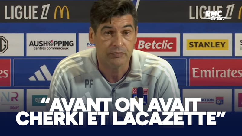 OL : Difficultés à marquer ? “Avant on avait Cherki et Lacazetteâ€, lance Fonseca