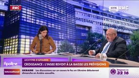 Croissance : l'Insee revoit à la baisse les prévisions