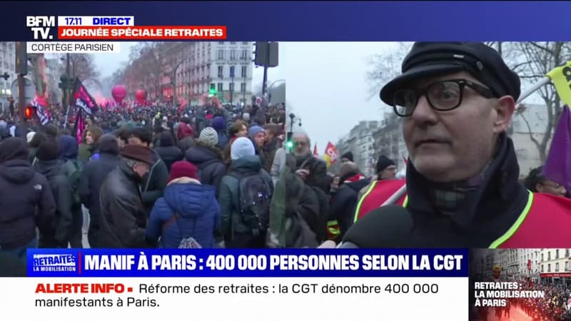 Pour cet employé de la Banque de France, la mobilisation contre la réforme des retraites est 