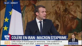 Macron : "Jamais nous n'avons réussi à construire la paix dans un pays tiers, en substitution d'un peuple ou contre un peuple"