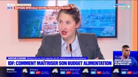 Île-de-France: les conseils de Sophie Coisne pour maîtriser son budget alimentation