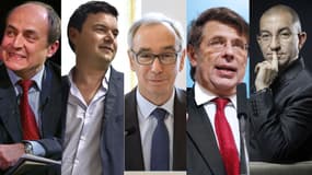 De gauche à droite, Jacques Généreux, Thomas Piketty, Jean-Pisani-Ferry, Philippe Chalmin et Jean Messiah