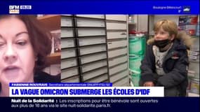 Ecoles en Île-de-France: la secrétaire départementale SNUIPP-FSU des Hauts-de-Seine parle d'un "protocole pas possible à gérer"