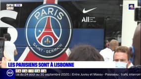 Ligue des champions: les joueurs du PSG sont arrivés à Lisbonne