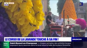 Digne-les-Bains: la 76e Corso de la Lavande touche à sa fin