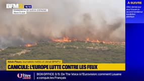 Espagne, Portugal, Italie... une partie de l'Europe lutte contre les feux