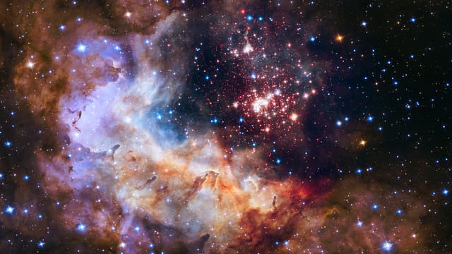 Un amas stellaire (image d'illustration)